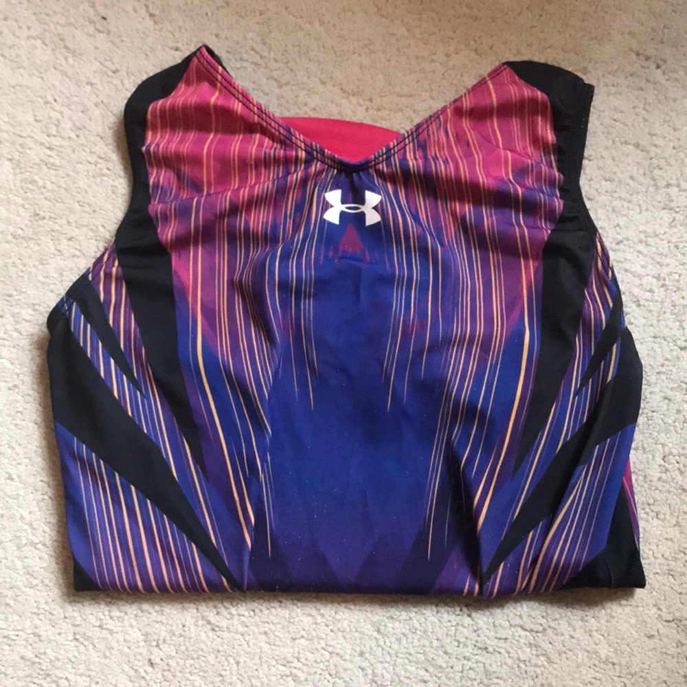 Under Armor gymnastics leotard